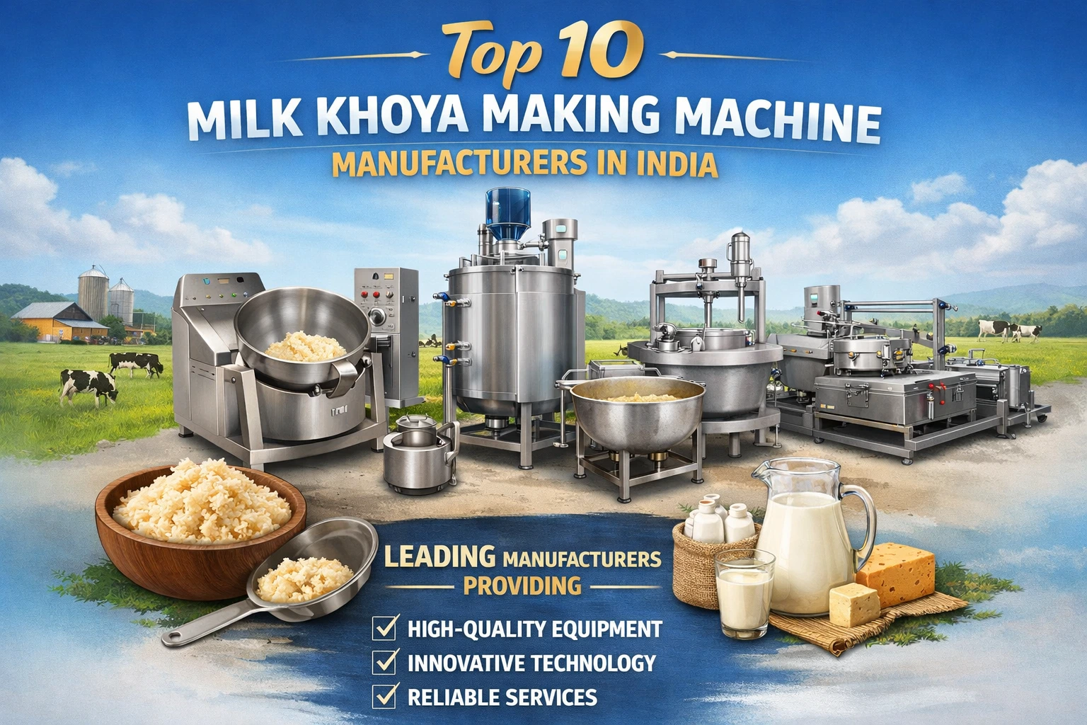 Milk Khoya Making Machine Manufacturers