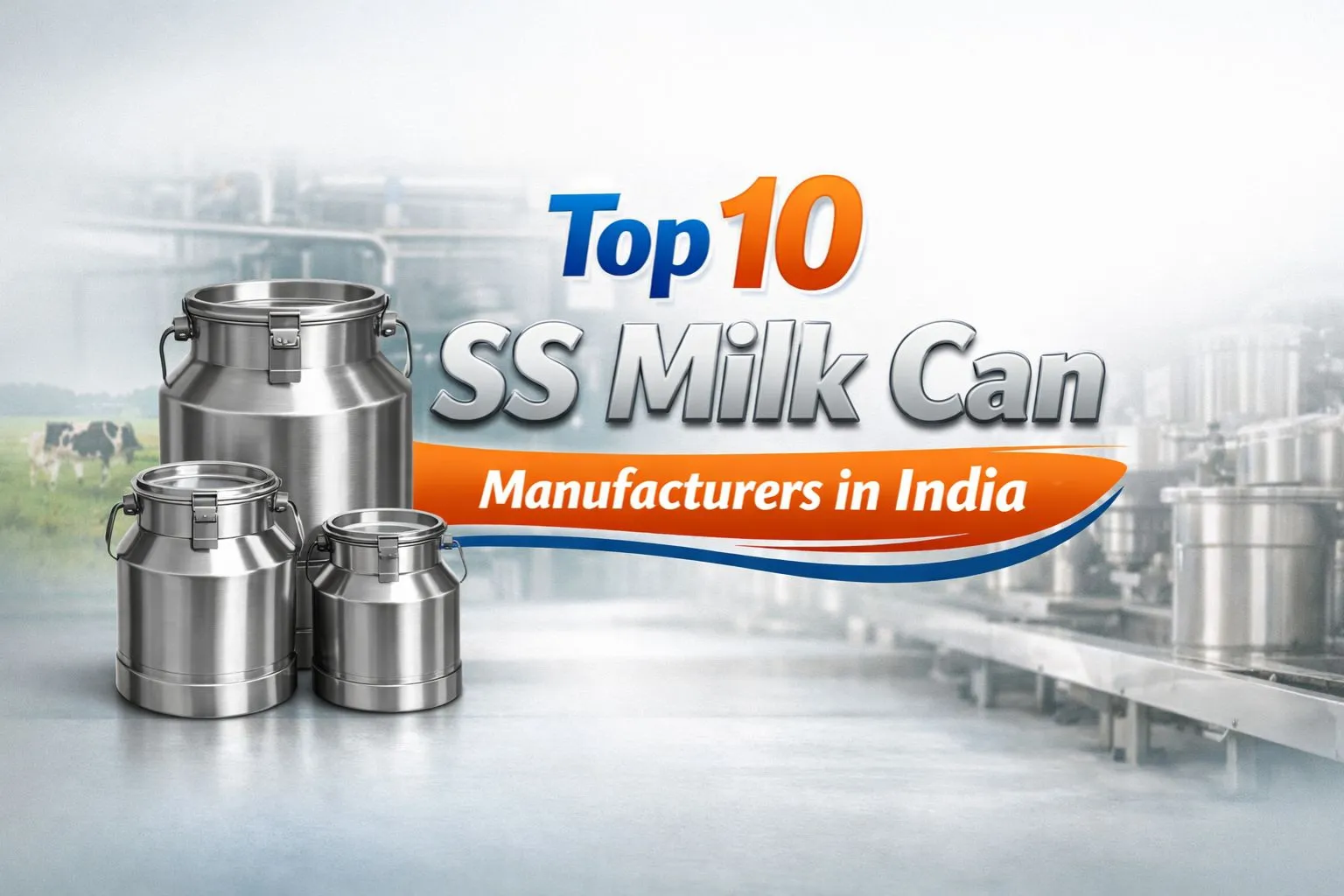 Top 10 SS Milk Can Manufacturers in India